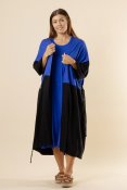 Tylösand Kimono Two Colored Blue & Black