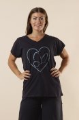 T-Shirt Amore Black