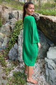 Joanna Dress High Neck Green