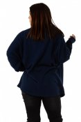 Sandra Long Sweater Eco Navy