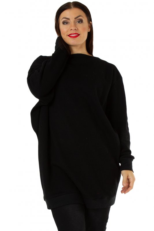 Comfy Oversize Sweater Eco Black